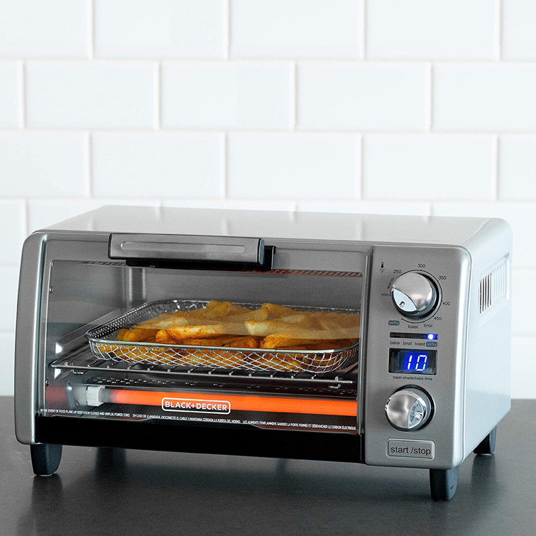 Black and decker toaster air deals fryer